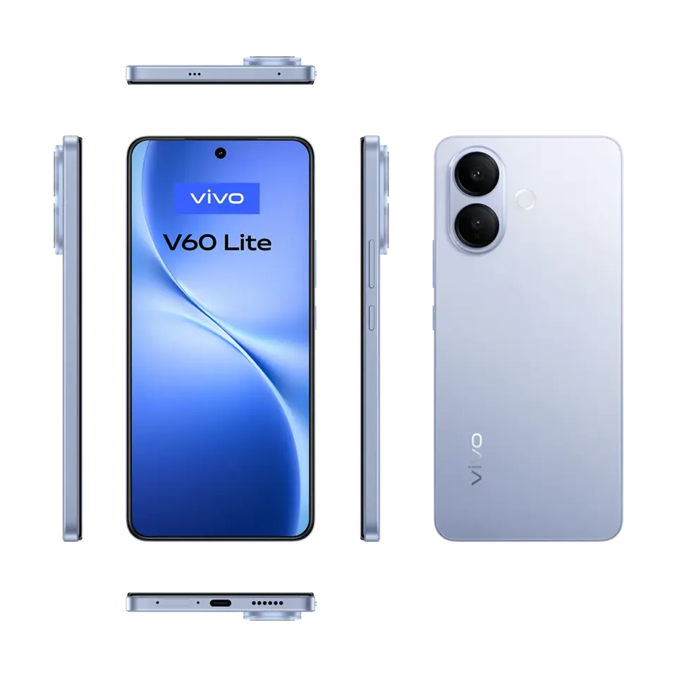 Vivo V60 Lite 8 GB 256 GB (Vivo Türkiye Garantili) Mavi 256 GB