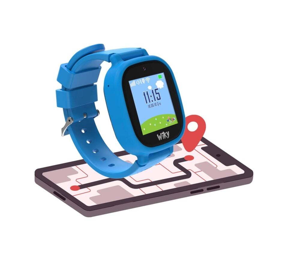 Wiky Watch 5E e-SIM Akıllı Çocuk Saati (İthalatçı Garantili) Mavi