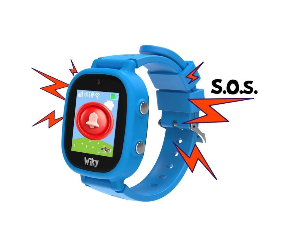 Wiky Watch 5E e-SIM Akıllı Çocuk Saati (İthalatçı Garantili) Mavi