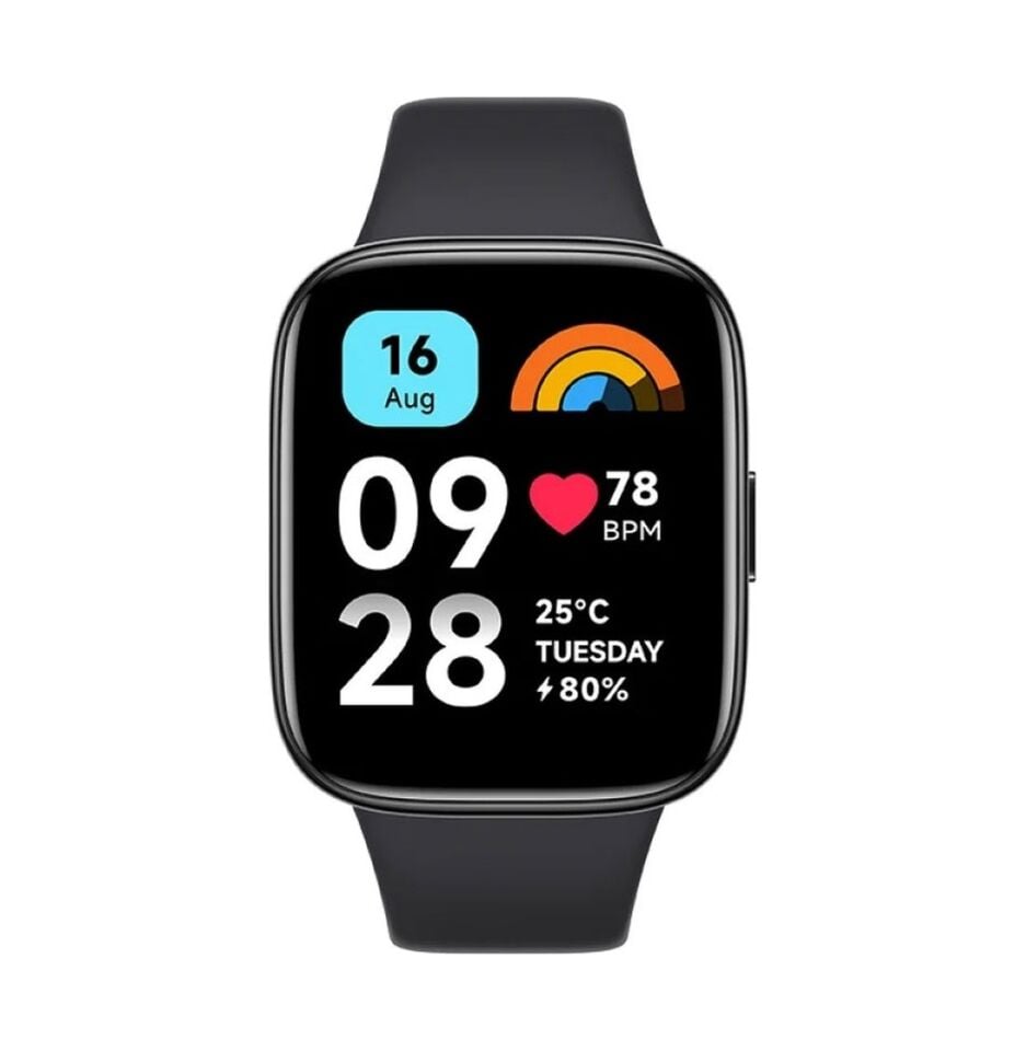 Xiaomi Redmi Watch 3 Active Akıllı Saat (Distribütör Garantili) Siyah