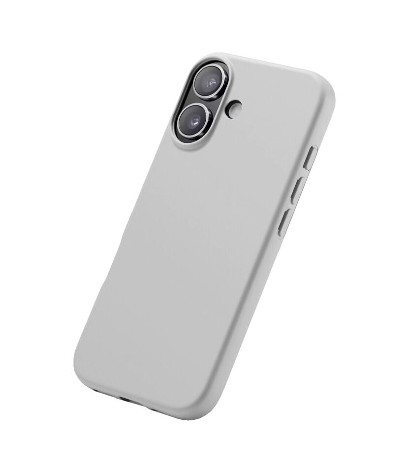 Buff Apple Uyumlu iPhone 17 Magsafe Rubber Fit Silikon Kılıf Gri Gri