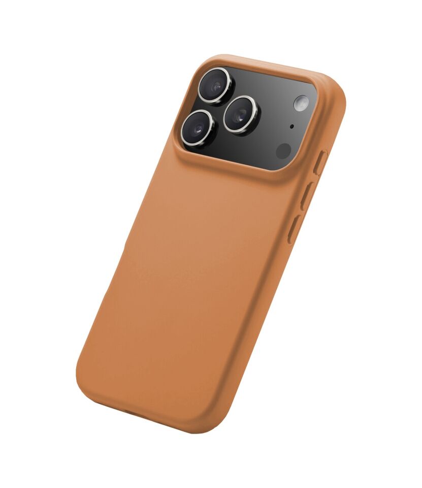 Buff Apple Uyumlu iPhone 17 Pro Magsafe Rubber Fit Silikon Kılıf Turuncu Turuncu