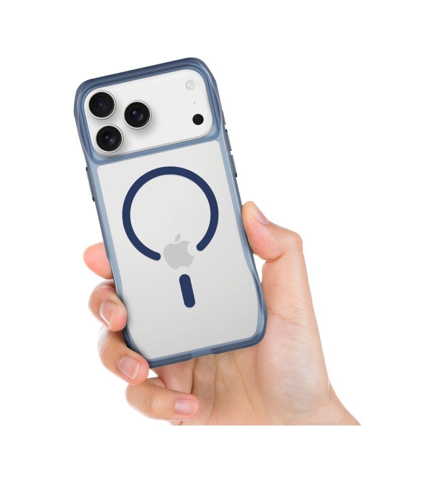 Buff Apple Uyumlu iPhone 17 Pro Max Magsafe Octa Shield Kılıf Mavi Mavi
