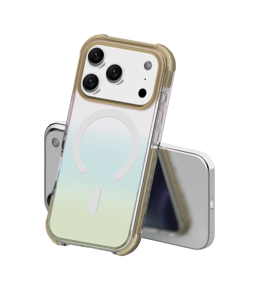 Buff Apple Uyumlu iPhone 17 Pro Max Magsafe Radiant X Kılıf Gold Altın