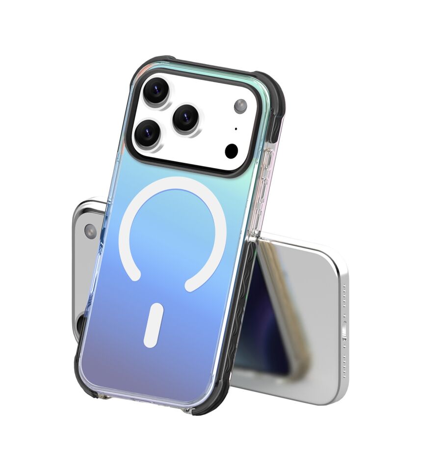 Buff Apple Uyumlu iPhone 17 Pro Max Magsafe Radiant X Kılıf Siyah Siyah