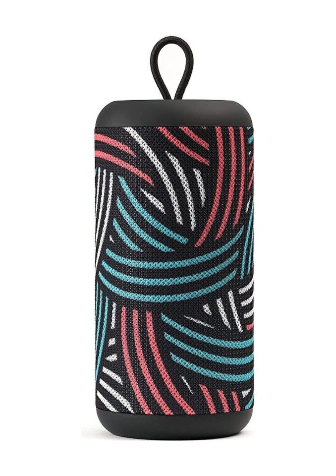 Cellularline Music Sound Vertical Çizgili Desenli Bluetooth Hoparlör Çok Renkli