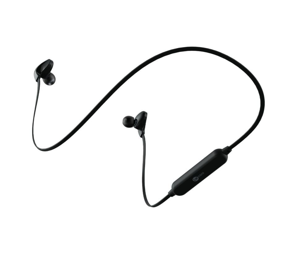 Lecoo ES204 Boyun Bantlı Kablosuz Bluetooth 5.0 Mikrofonlu Kulak İçi Kulaklık Siyah