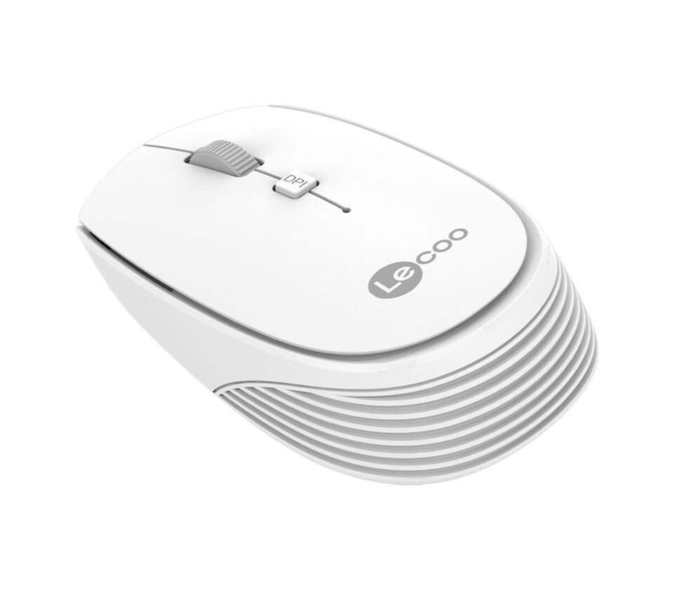 Lecoo WS202 Kablosuz 1200DPI 4 Tuşlu Optik Mouse Beyaz