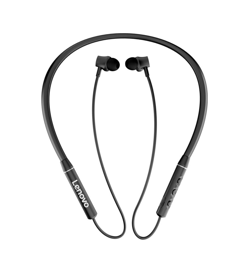 Lenovo QE03 Bluetooth Manyetik Spor Kulak İçi Kulaklık Siyah