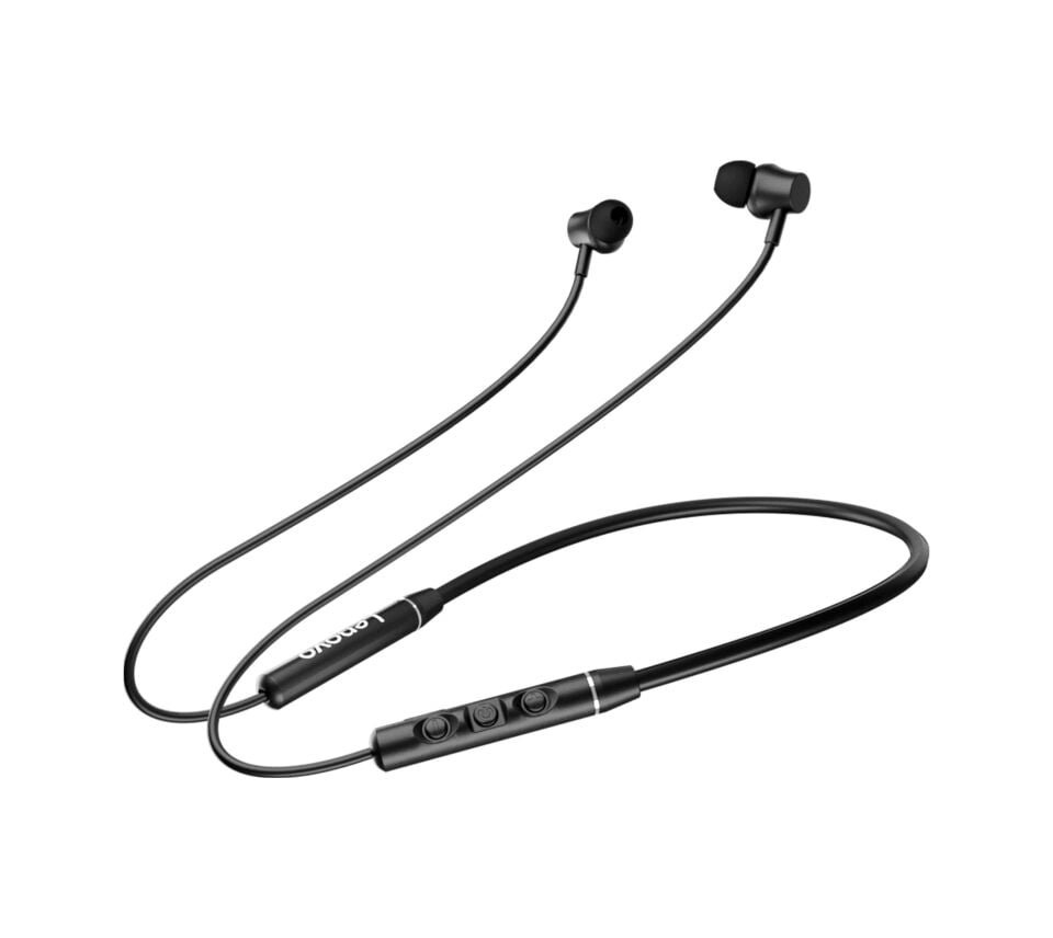Lenovo QE03 Bluetooth Manyetik Spor Kulak İçi Kulaklık Siyah