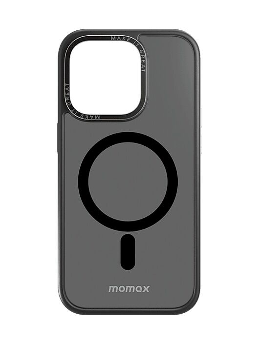 Momax CPAP22MD Apple Uyumlu iPhone 14 Pro Magsafe Hybrid Telefon Kılıfı Siyah