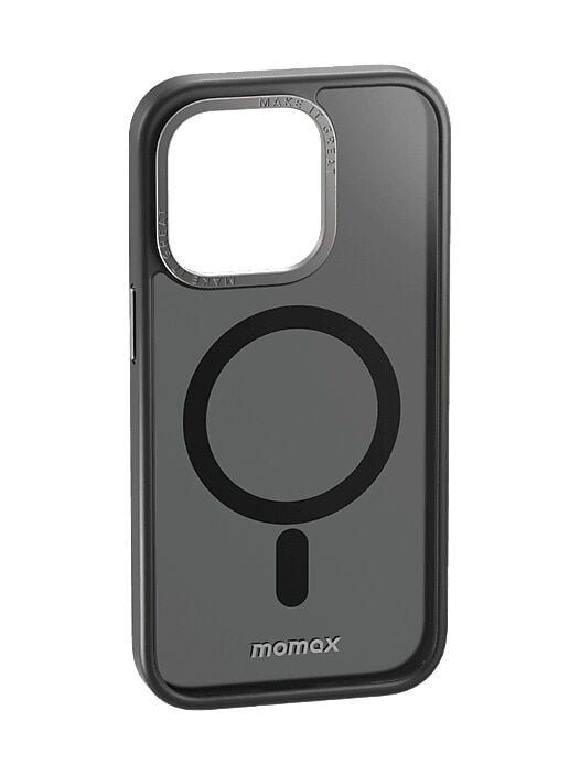 Momax CPAP22MD Apple Uyumlu iPhone 14 Pro Magsafe Hybrid Telefon Kılıfı Siyah