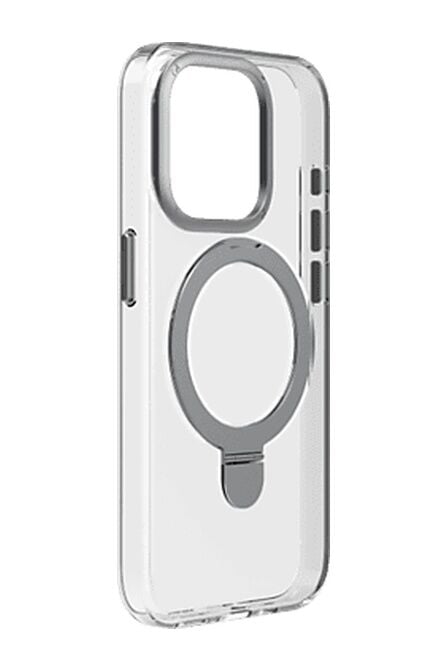 Momax MAAP23MD Apple Uyumlu iPhone 15 Pro Flip Magsafe Kılıfı Siyah