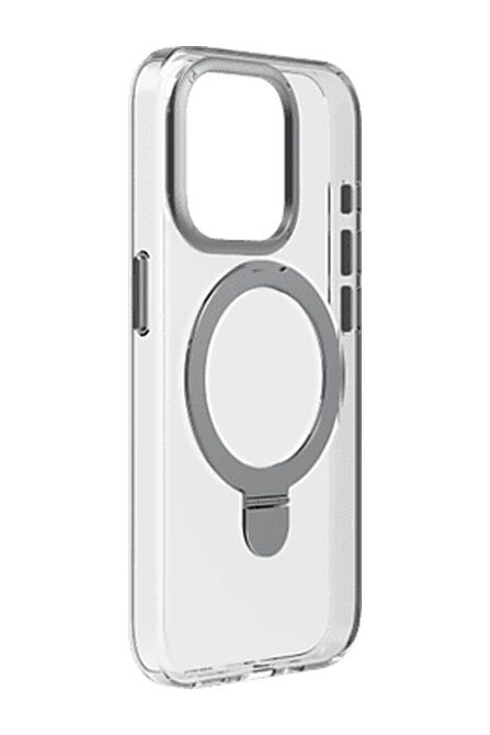 Momax MAAP23MD Apple Uyumlu iPhone 15 Pro Flip Magsafe Kılıfı Siyah