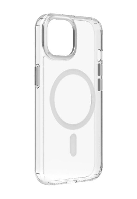 Momax MXAP23ST Apple Uyumlu iPhone 15 Play Clear Magsafe Kılıfı Şeffaf
