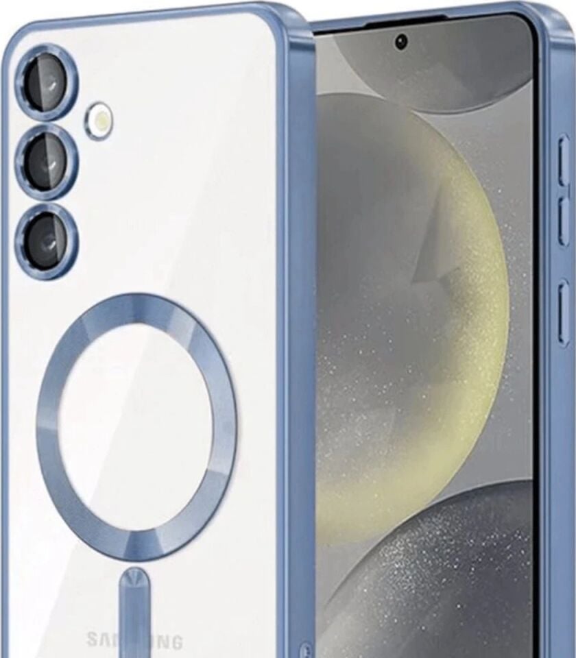 Samsung Uyumlu Galaxy A26 Kross Magneticsafe Kapak Sierra Mavi Telefon Kılıfı