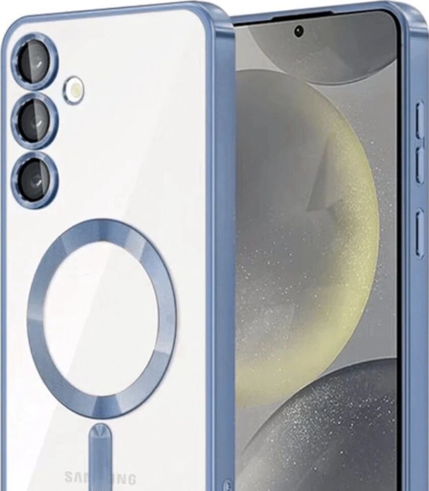 Samsung Uyumlu Galaxy A26 Kross Magneticsafe Kapak Sierra Mavi Telefon Kılıfı