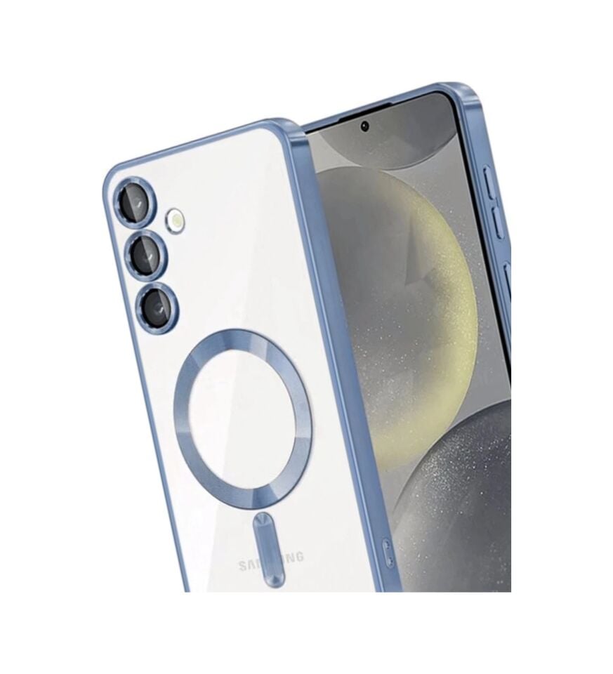 Samsung Uyumlu Galaxy A26 Kross Magneticsafe Kapak Sierra Mavi Telefon Kılıfı
