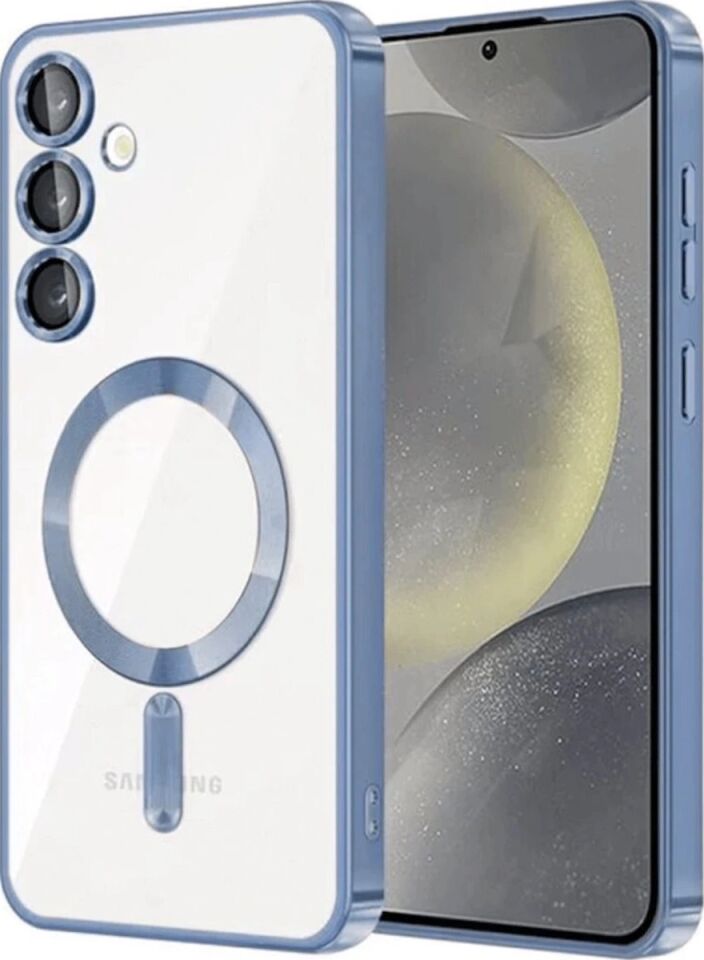 Samsung Uyumlu Galaxy A26 Kross Magneticsafe Kapak Sierra Mavi Telefon Kılıfı