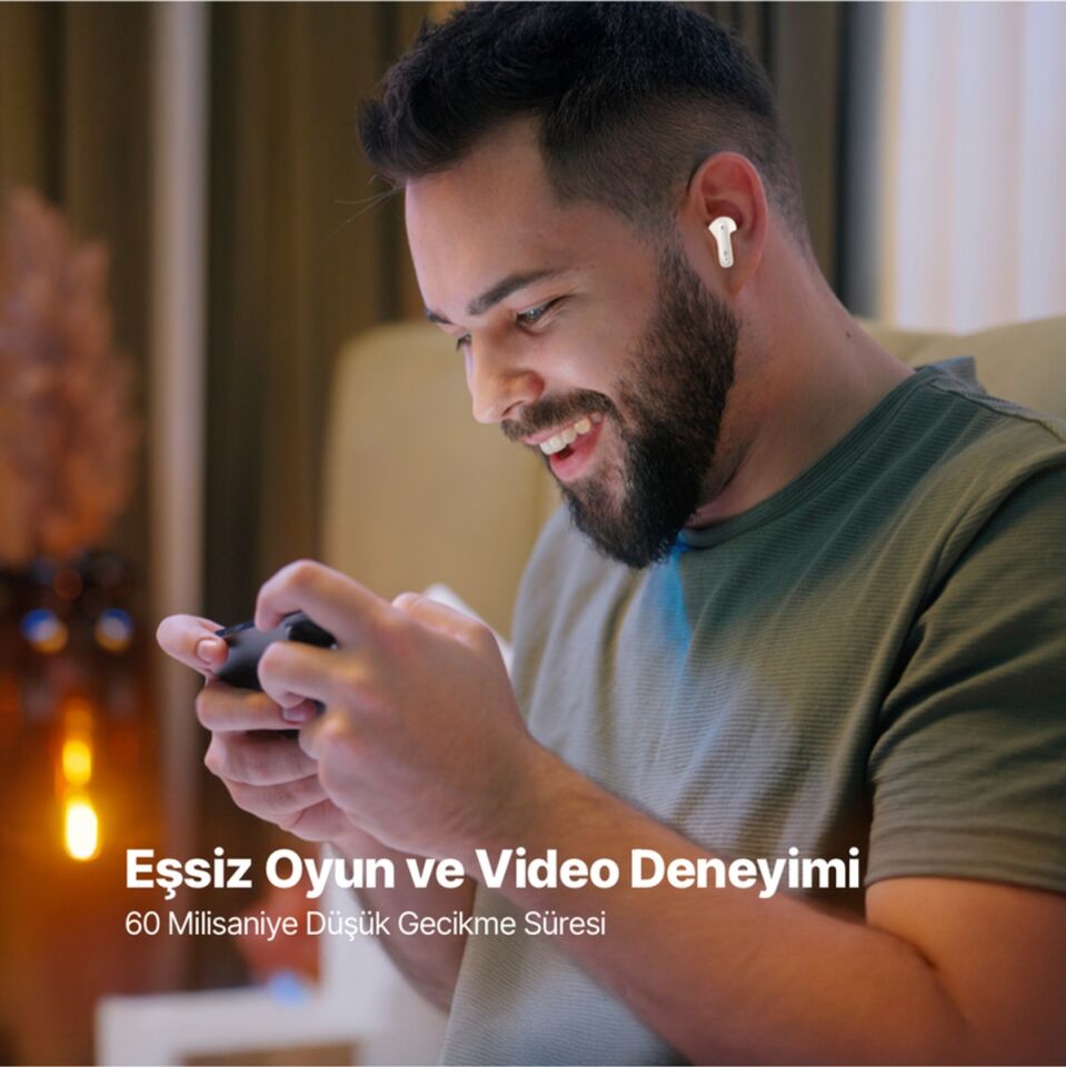 Ttec AirBeat 2KM160  Clap Gerçek Kablosuz TWS Bluetooth Kulaklık Beyaz