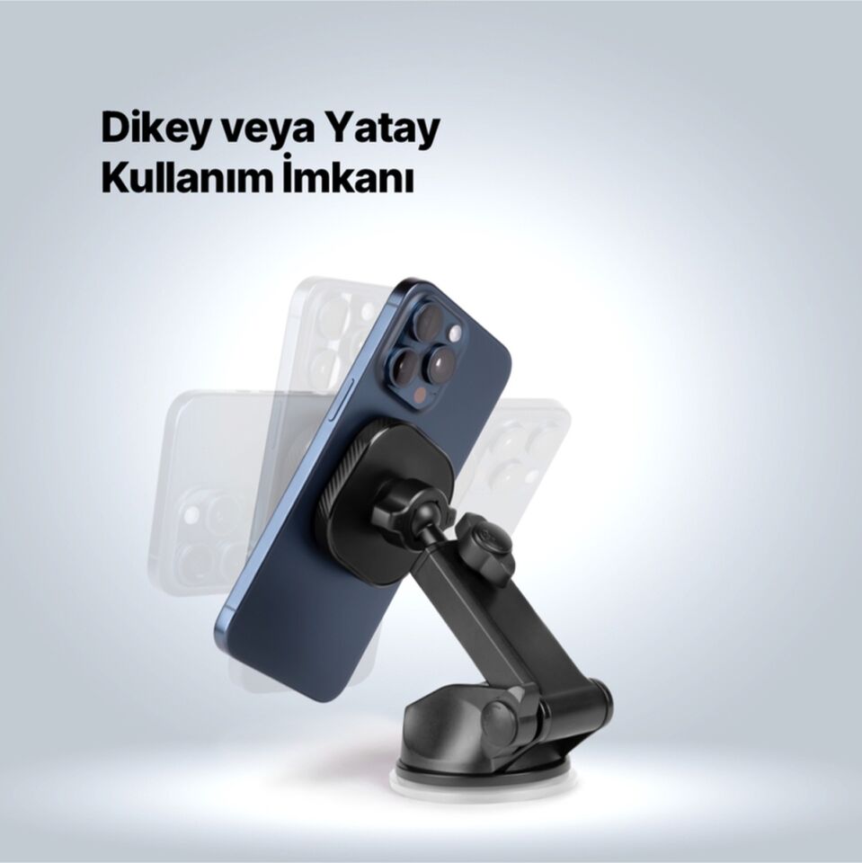 Ttec EasyDrive Flex 2TT35 M MagSafe Uyumlu Araç içi Telefon Tutucu