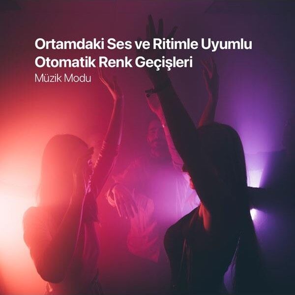 Ttec Lumi Çok Renkli Uzaktan Ortama Göre Işık Ayarlama Ve Zamanlama Özellikli Led Wi-fi Akıllı Ampul
